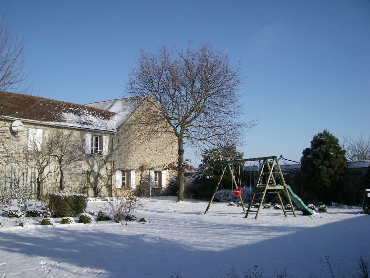 La Ferme Le Merger Bed & Breakfast La Ferté-Gaucher Dış mekan fotoğraf